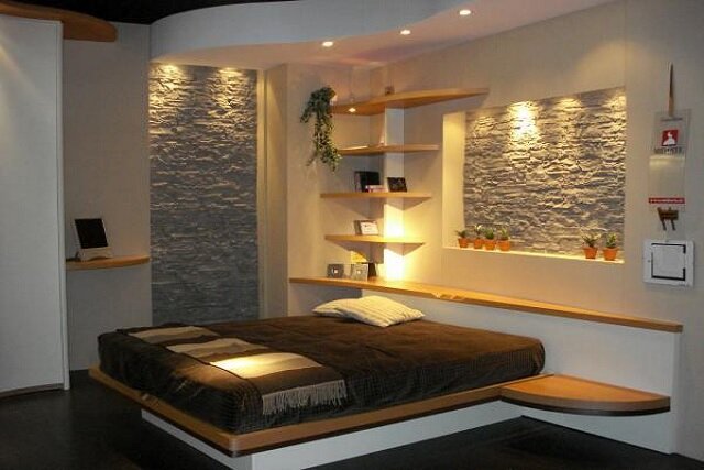 مدل کناف دیوار اتاق خواب | پرشین کناف
