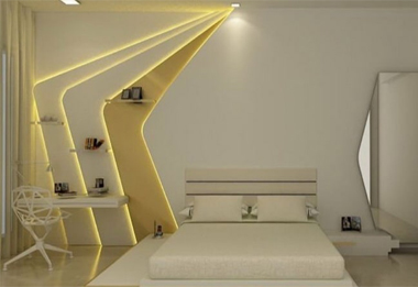 مدل کناف سقف اتاق خواب | پرشین کناف
